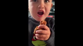 My son stole my food