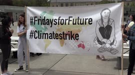 Thousands of students protest at Toronto city hall for action on climate change