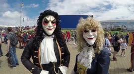 Enthusiastic attendees of Comic Con 2019 dazzle in elaborate costumes in London