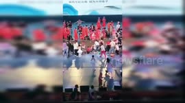 Chinese teenager killed after theatre stage collapses during dance audition