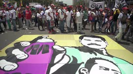 Maduro supporters in May 2018 election rally