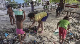 British conservationist finds Indonesian island covered in rubbish