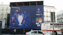 Excitement builds as Champions League final preparations in Madrid are almost complete