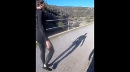 80ft Double Flip off a Horse