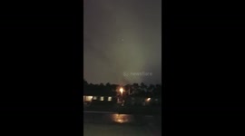 Tornado warned storm, Del city Oklahoma,  May 25