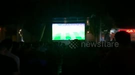 shoots from champions league match Liverpool vs Barcelona