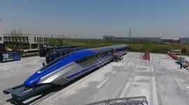 China unveils impressive 373mph maglev bullet train prototype