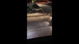 Intense hail storm pelts Denver