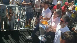 Champions League trophy arrives in Madrid ahead of final