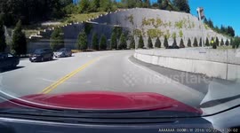 If you’re going to do an illegal u-turn, you should at least look