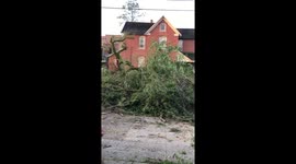 Aftermath of Pendleton, Indiana tornado 5/27/19