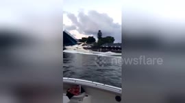 Florida boater speeds through closing drawbridge causing thousands of dollars worth of damage