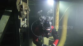 Cold War-ter: Scuba divers explore Cold War missile silo in Washington State