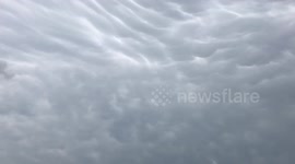 Alien-like Scene on Texas Storm