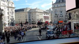 BTS Fans at Piccadilly Circus, London (part 2)