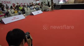 Colourful scenes from dog fashion show in Bangkok (extended)