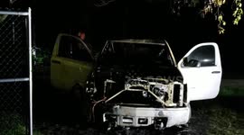 Suspicious Vehicle Fire