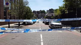 Police at scene of stabbing in Haringey in North London