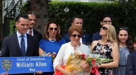 Street renamed for a hero Chief of Detectives who passed away from 9/11 related illness