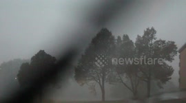 Amarillo, TX gets blasted by strong storm