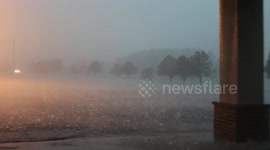 Severe storm causes flash flooding in Amarillo, Texas
