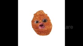 Talking chicken nugget told me the nugg lyf chose it
