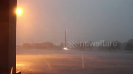 Crazy rain causes flooding chaos in Texas