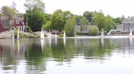 Model Boats Compete In Boston
