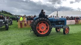 Vintage Tractors Parade.