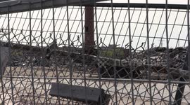 Demolition of old General Motors auto plant in St. Catharines Ontario Canada as good paying industrial jobs continue to leave the country