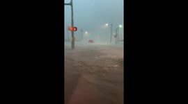 Thunderstorm sees Amarillo roads flooded
