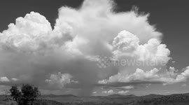 Storm over McDonald Observatory
