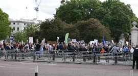 Trump protests held in London during U.S. president's state visit