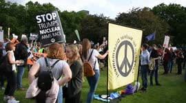 Trump protests held in London during U.S. president's state visit