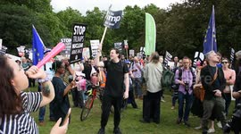 Donald Trump protests held in London during U.S. president's state visit
