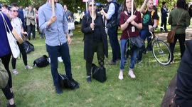 Donald Trump protest in London