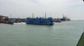 Ferry Trip to Jetty in Penang Island