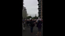 Trump protests
