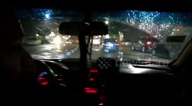 Driver Knows How Hard Rainy Roads Can Be   Viral Street Videos