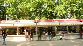 International book fair 2019 in Madrid, Spain