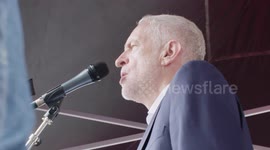 Labour leader Corbyn 'proud of Muslim mayor' of London, condemns racism and war during Trump's UK visit