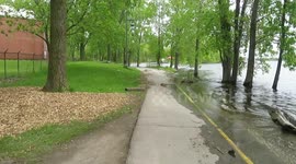 Flooding in Belleville (South Foster Park)