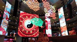 Chinese Light Ball Show in Genting Highlands Malaysia