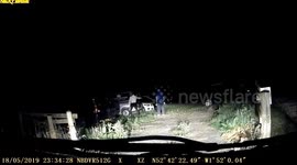 Brave taxi driver intervenes after witnessing a man bullying a woman
