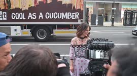 Emilia Fox arrives at the launch party for the Royal Academy Summer Exhibition