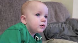 Baby Watching Rugby
