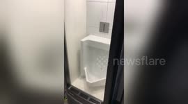 Refrigerated toilets? Bizarre fridge-themed bathroom spotted in Chinese restaurant