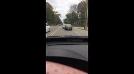 Crazy road rage ends in crash