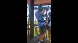 85-Year-old conquers his fear and zip lines across an Arizona mountain