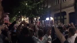 England fans sing Southgate you’re the one in Porto